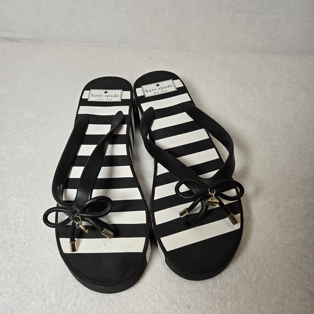 Kate Spade Black and White Women's Sandals